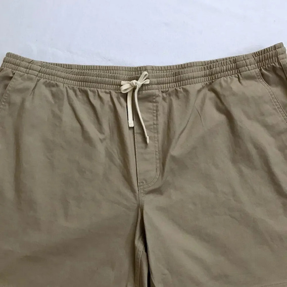 Lands' End NWOT Khaki Pull On Shorts Men XXL - Picture 3 of 10